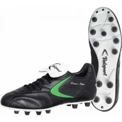 Green Star Moulded Football Boot