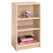 Value 3 shelf 40cm Bookcase, Maple effect