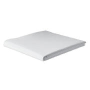 value Double Fitted Sheet, White