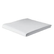 value Double Fitted Sheet, White