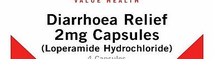Value Health Diarrhoea Relief 2mg Capsules - 4
