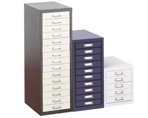 line multi drawer filers