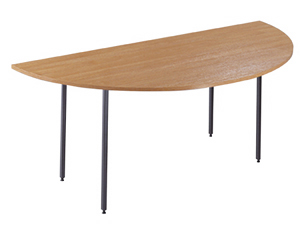 Value line semi circular modular table