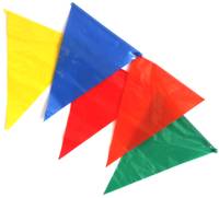 Value Pennant Bunting Multi-Coloured (10m) Plastic
