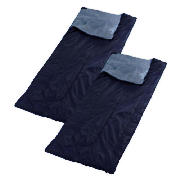 Value Rectangular Sleeping Bag 2 pack