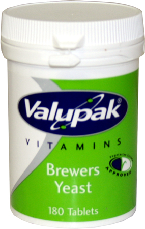 Valupak Brewers Yeast Tablets x 180