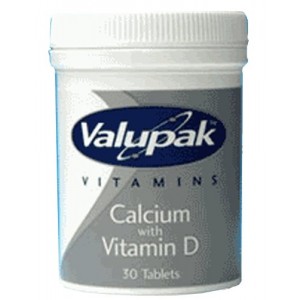 Valupak Calcium and Vitamin D Apple Flavoured