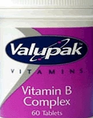 Valupak Vitamin B Complex Tablets 60