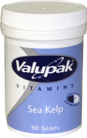 Valupak Vitamins Sea Kelp 90 Tablets