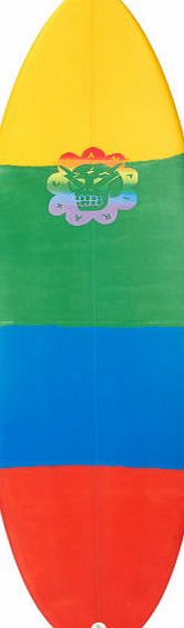 Vampirate The Rainbow Pu Surfboard - Rainbow