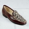 van dal Leopard Loafers