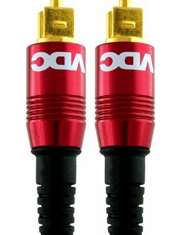 Van Damme 7m Premium VDC Toslink Optical Cable - ( for PS3,Sky,Sky HD,Virgin HD,LCD,LED,Plasma, Blu Ray to Connect with Home Cinema Systems,AV Amps Etc.)