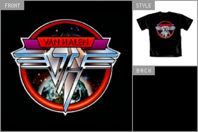 Van Halen ( Space Logo ) T-shirt.