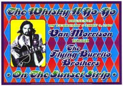 VAN MORRISON Limited Edition Concert Poster - by Dennis Loren
