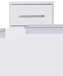 3 Drawer Chest - White