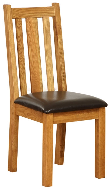 Vancouver Oak Petite Dining Chairs with