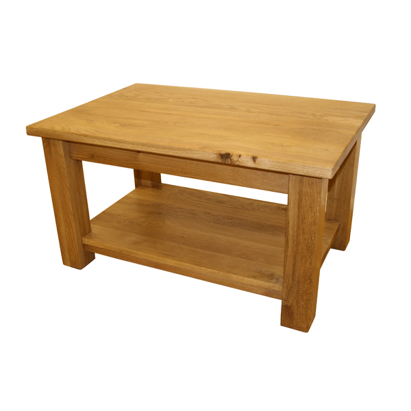 Oak Petite Rectangular Coffee Table