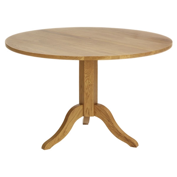 Vancouver Oak Petite Round Dining Table 1200mm review, compare