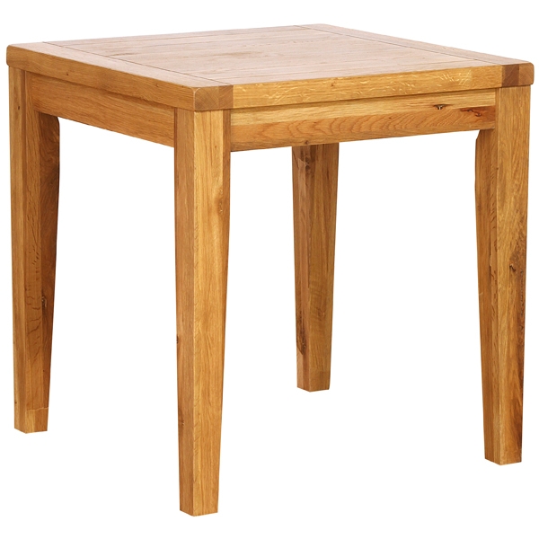 Vancouver Oak Petite Square Cafe Dining Table -