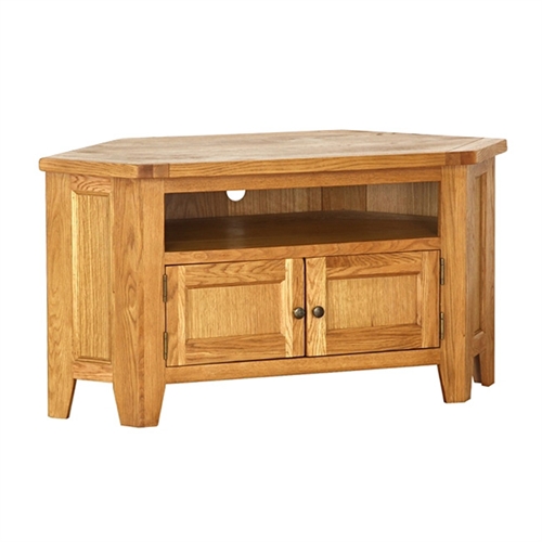 Vancouver Oak Vancouver Large Corner TV Unit 720.086