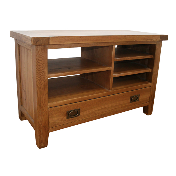 vancouver Small TV Unit with 5 Shelves and 1