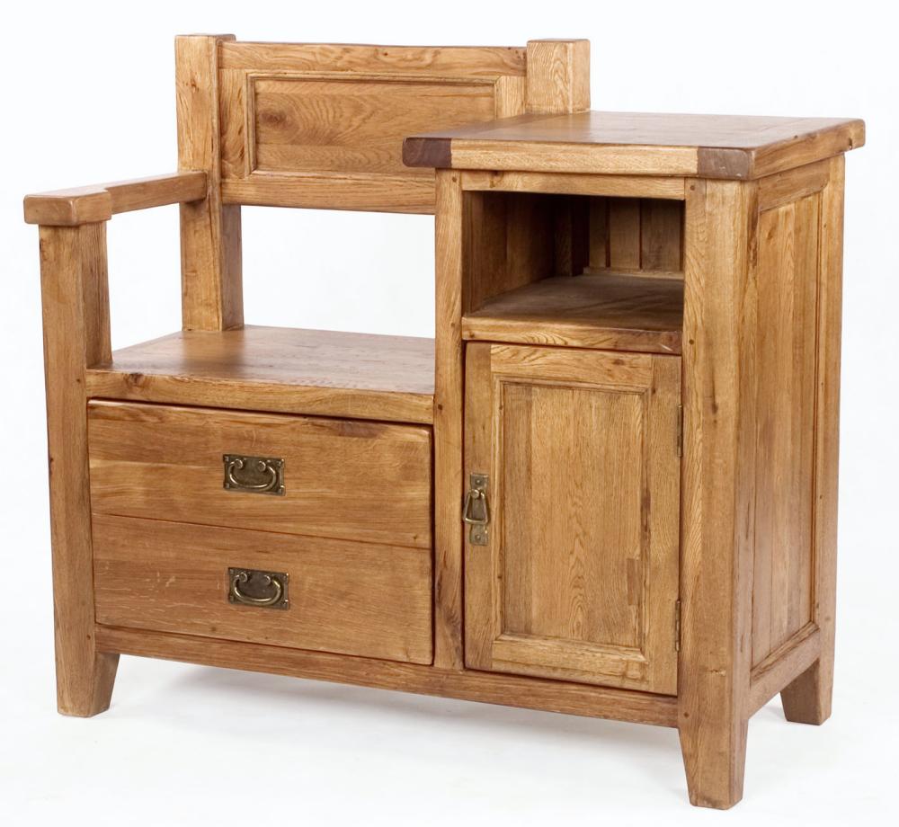 Vancouver Telephone Bench 1 Door, 1 Drawer