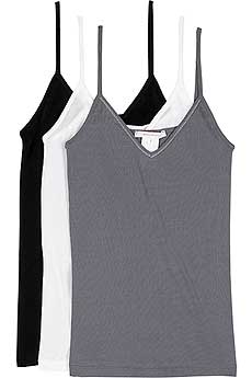 3 pack cotton vest tops