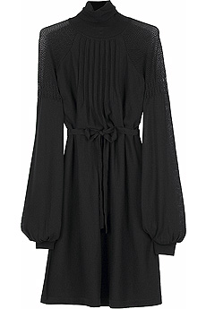 Vanessa Bruno Athe Knitted polo neck dress