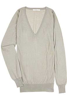 Cashmere V-neck sweater