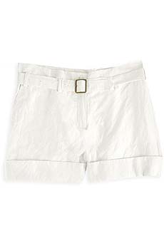 Vanessa Bruno Cropped cotton cuffed shorts
