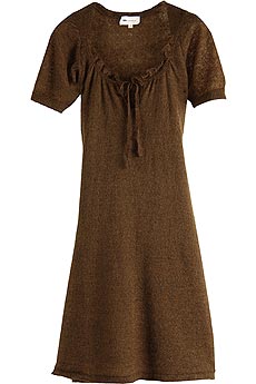 Vanessa Bruno Mohair puff sleeve dress