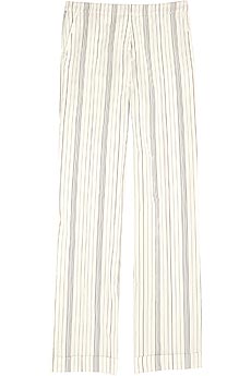 Vanessa Bruno Striped cotton blend pants