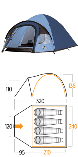 Vango ALPHA 400