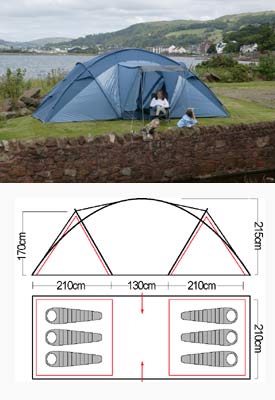 Vango Aurora 600 Tent
