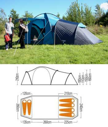 VANGO Colorado 600 Tent