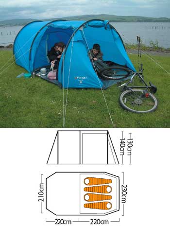 VANGO Gamma 350 Tent