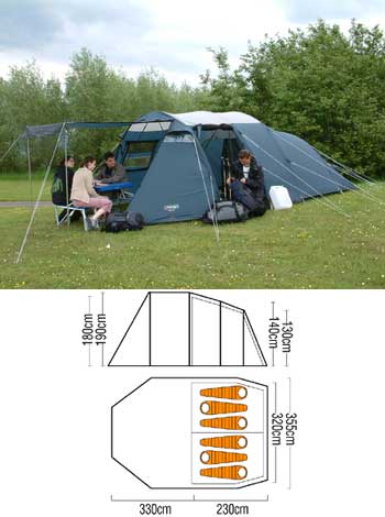 VANGO TBS Quest 600 Tent