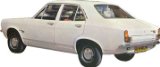 Diecast Model Hillman Avenger in Polar White