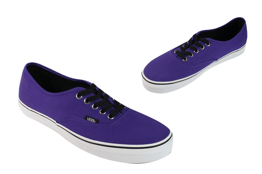 Vans - Authentic Neon - Dark Purple / True White