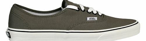 Vans Authentic Grey/White Canvas Trainers