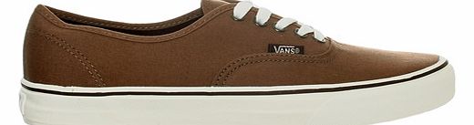 Authentic Sepia Canvas Trainers