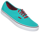 Authentic Turquoise Canvas Trainers