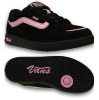 Vans BASHA WOMENS SHOES BLACK/PRISM PINK