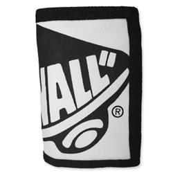 Big Time Tri Fold Wallet - White/Black