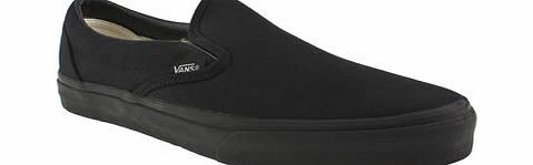 Vans Black Classic Slip On Trainers
