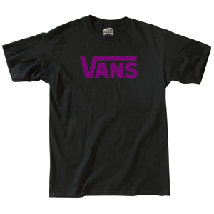 Boys Vans Classic T-Shirt. Black