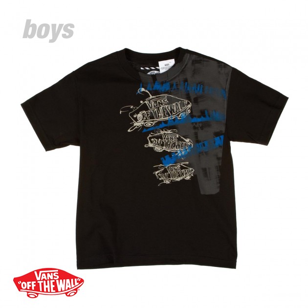Vans Boys Vans OTW Spill T-Shirt - Black