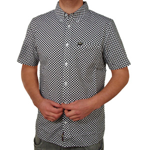 Checker Button Down Short sleeve shirt