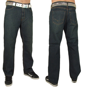 Checkerboard Loose Loose fit jeans