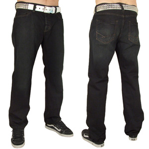 Checkerboard Straight Straight fit jeans